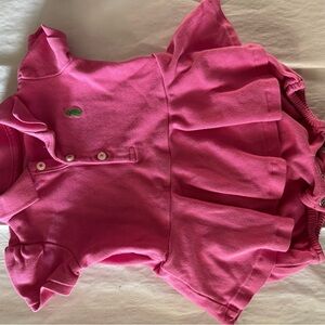 Polo by Ralph Lauren Pink Kids Casual Dress 0-3 months EUC